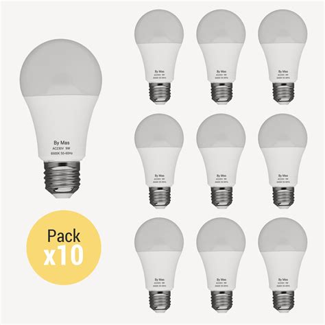 Ripley Pack Ampolletas Led W E Luz Fria