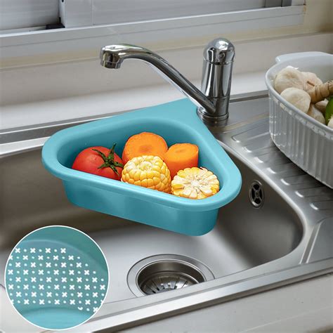 Faucet Hanging Filter Basket Kitchen Sink Drain Basket Swan Drain Rack