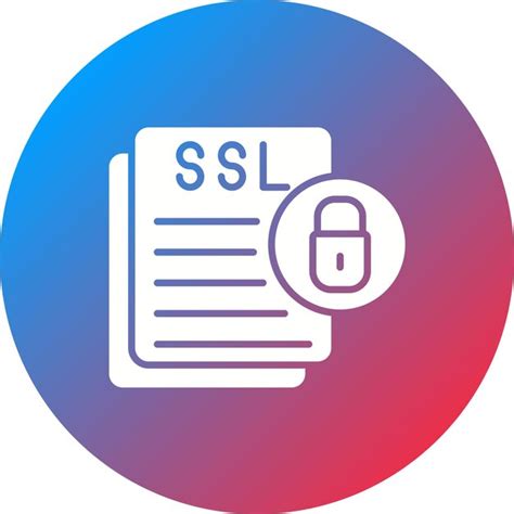 Imagen Vectorial Del Icono Del Certificado De Seguridad Puede