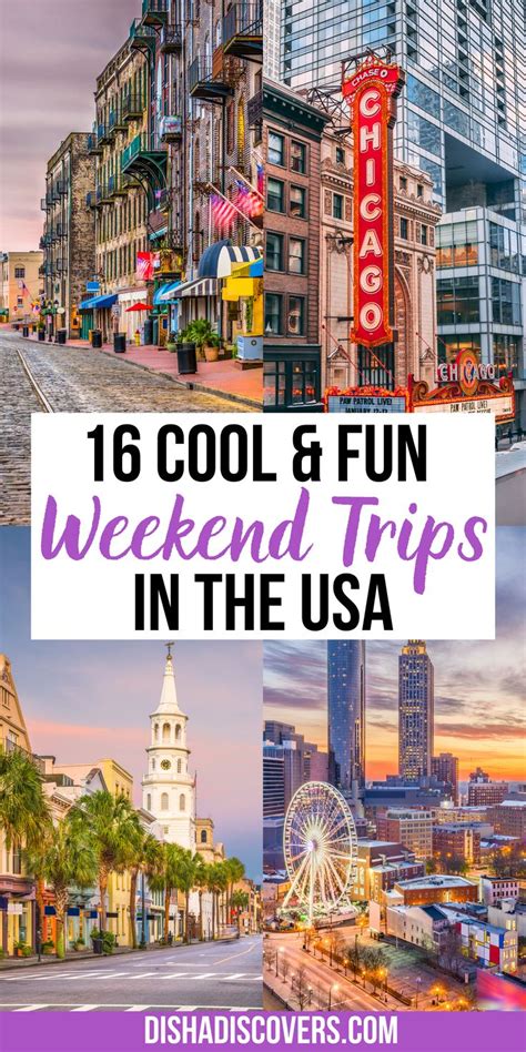 USA Weekend Trips 25 Amazing Destinations For A Short Getaway Usa