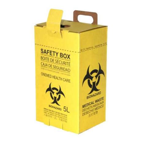 Jual Safetybox Tempat Sampah Medis Benda Tajam Warna Kuning Shopee