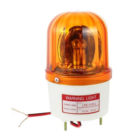 Ac 110v 220v Dc 12v 24v Industrial Signal Sound Alarm Light Rotary