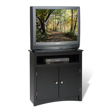 Prepac Sonoma Black Storage Entertainment Center-BTV-3232 - The Home Depot