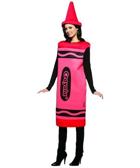 Crayola Red Crayon Female Costume - Adult Costume - Women Crayola Costumes