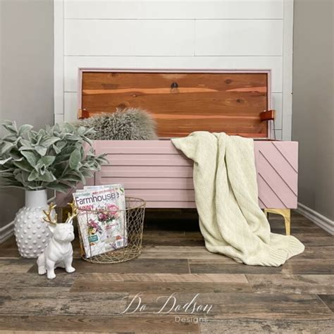 Try This Creative Idea On Your Next DIY Cedar Chest Makeover