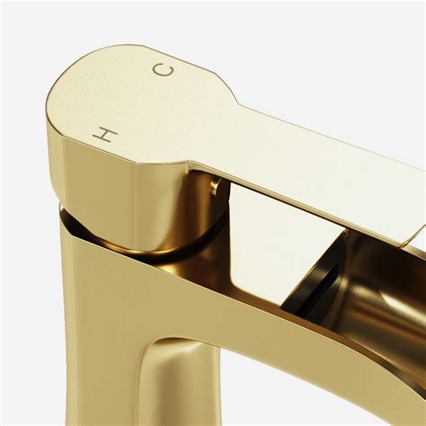 Vigo Paloma Single Handle Single Hole Bathroom Faucet In Matte Brushed Gold Vg01041mg The Home