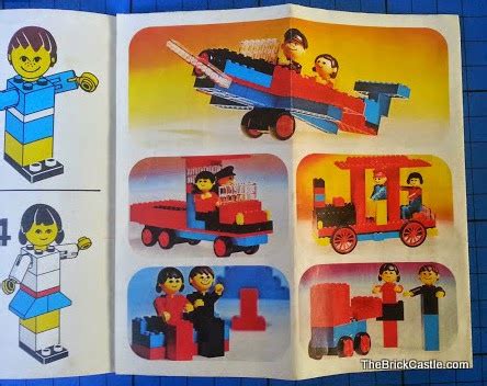 The Brick Castle: The Original 1974 Lego Figure Family set 200
