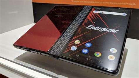 Energizer Reveals Its Own Foldable Phone With Snapdragon 855 and 10,000mAh Battery