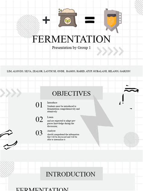 Group 1 Fermentation Pdf Fermentation Biology