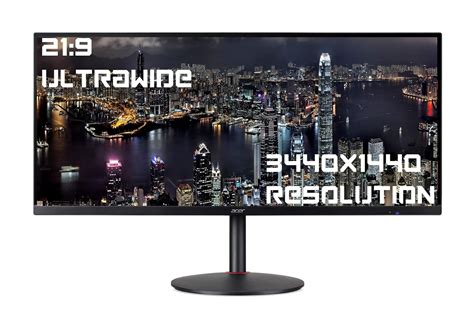 Acer Nitro Ultrawide Xv340ckp 34 Inch 8636 Cm Led Ips Qhd 3440 X 1440 Pixels Gaming Monitor