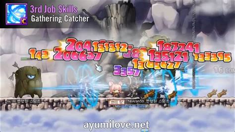 Ayumilove Maplestory Aran 아란 1st 2nd 3rd 4th Job Skills Hyper