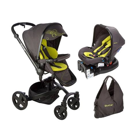 ست کالسکه سه تکه ۳۶۰ درجه بیب babe آریاکید فروشگاه اینترنتی سیسمونی