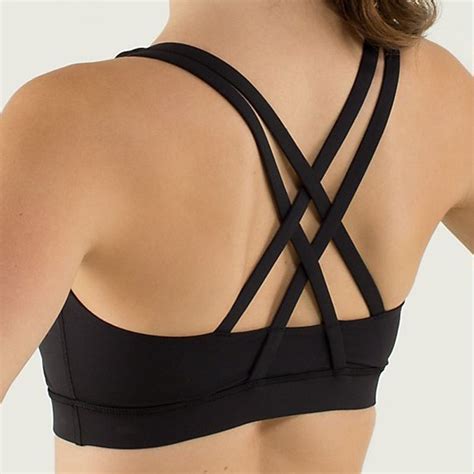 Strappy Criss Cross Back Comfort Sports Bra With Removable Pads Buy