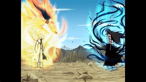 Rikudou Naruto Vs Sasuke Uchiha Rinnegan Final Fight Naruto