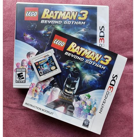 LEGO Batman 3 Beyond Gotham Video Game 2014 Nintendo 3DS WB M7