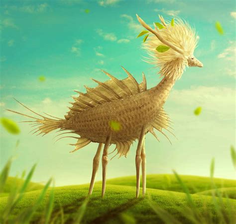 How to Create a Fantasy Creature with Adobe Photoshop - Photoshop Tutorials 