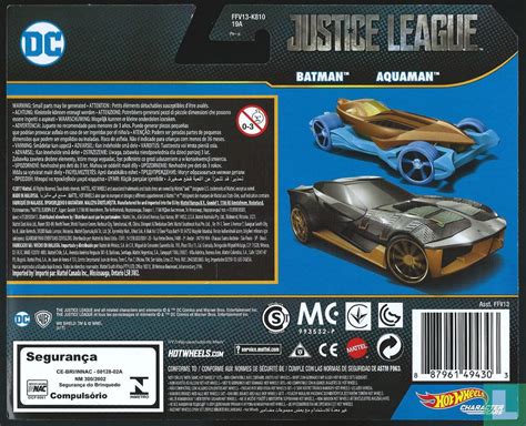 Justice League Batman Aquaman FFV13 2017 Hot Wheels LastDodo