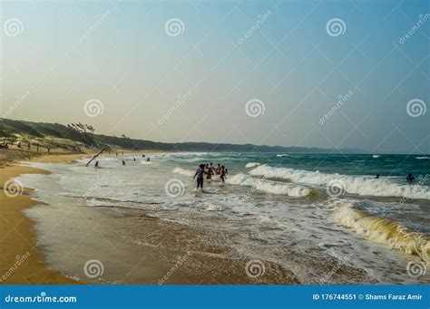 Ponta Do Ouro Pristine Beach And Town In Mozambique Coastline Near