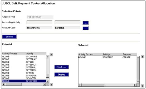 Sap Financial Interface