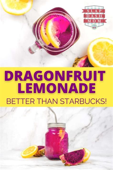 Dragon Fruit Lemonade Slap Dash Mom