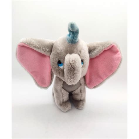 Vintage Disney Dumbo Stuffed Animal Plush 8in Gray... - Depop