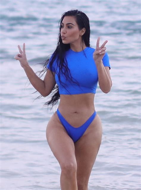 Kim Kardashian Bikini Shoot