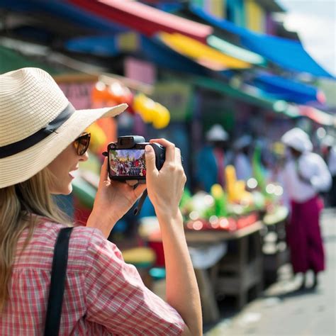 The Future Of Tourism On World Tourism Day Premium Ai Generated Image