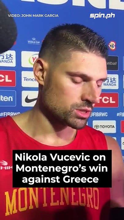 Nikola Vucevic Takes Pride In Finishing Montenegro S World Cup Run With