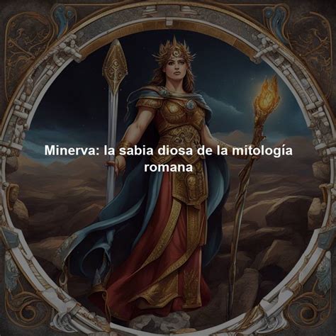 Minerva la sabia diosa de la mitología romana Directorio de