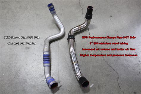 Hps Performance Intercooler Piping Kit Charge Pipe Hot Cold Side Turbo