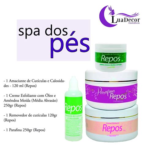 Spa Dos P S Creme Esfoliante Parafina Amaciante De Cut Culas E