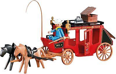 Playmobil 7428 Diligence Cow Boy Vintage Western Neuf New