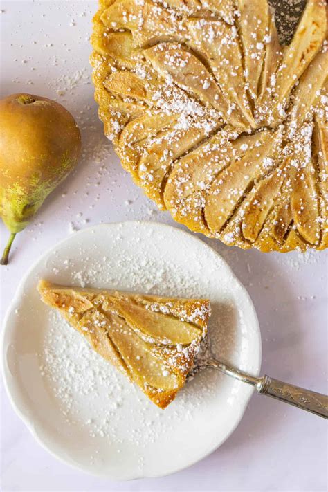 Pear Tart Recipe Spanish Sabores