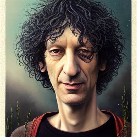 A Portrait Of Neil Gaiman S The Sandman In A Scenic Stable Diffusion