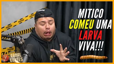 RICHARD DA UMA LARVA VIVA PARA O MITICO COMER KANAL KORTES YouTube