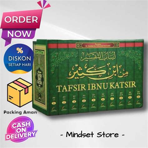 Tafsir Ibnu Katsir Per Jilid Pustaka Imam Syafii Lazada Indonesia