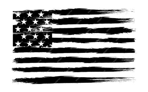 Premium Vector Vector Of The Distressed American Flag