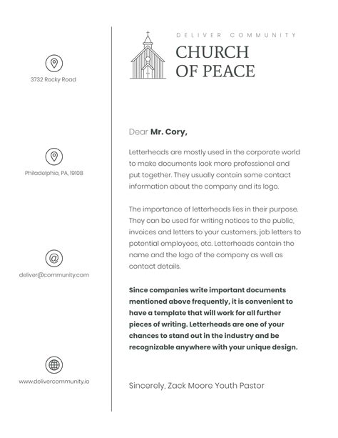 25 Stunning Letterhead Template Examples Renderforest