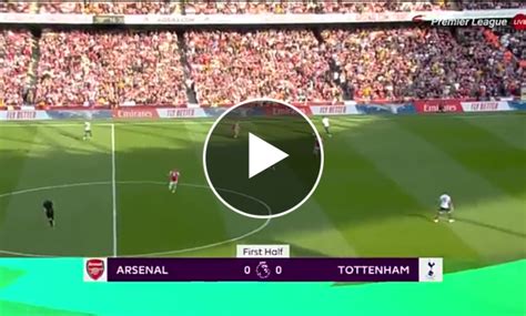 Tottenham Vs Arsenal Live Match Stream Mysportdab