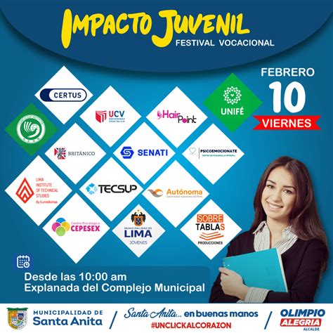 Impacto Juvenil📖 👨👩 Campañas Municipalidad Distrital De Santa Anita