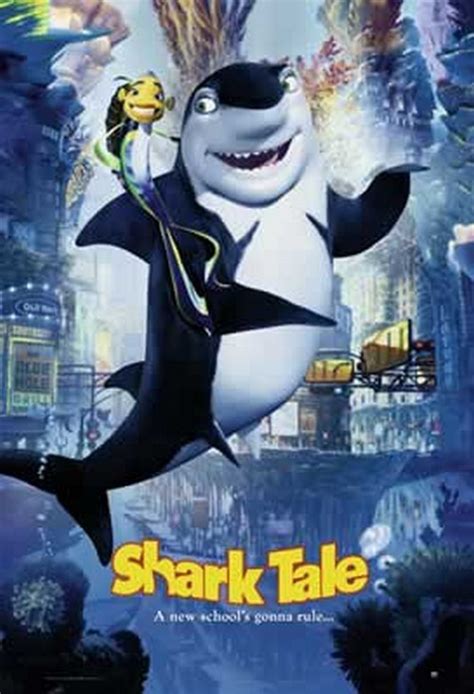 shark tale oscar  lenny xcm affiche poster ebay