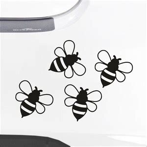 Bumble Bee Vinyl Decal Pack Of Bees Bee Car Decal Bee Car Stricker