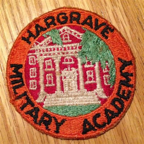 Vintage Hargrave Military Academy Uniform Patch Ssi Chatham Va Ebay