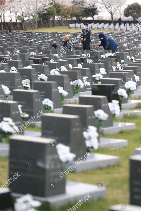 Family Members Victims Jeju Island Uprising Editorial Stock Photo ...