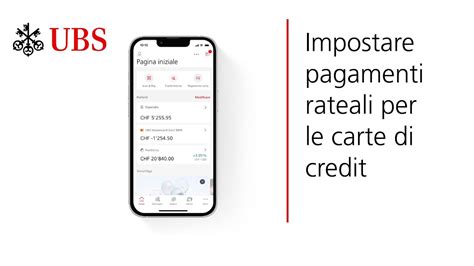 Impostare Pagamenti Rateali Per Le Carte Di Credito NellApp Mobile