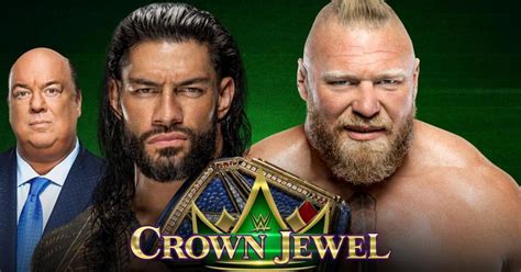 WWE Changes Stipulations for Two Major WWE Crown Jewel 2021 Matches ...