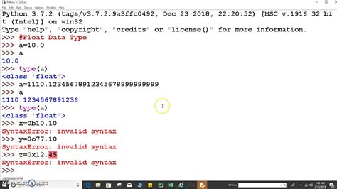 Chapter 02 7 Float Data Types In Python Float Data Type In Python 3