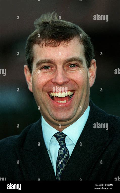 Prince Andrew Duke Of York 12 January 1998 Stock Photo Alamy