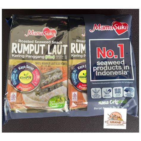 Jual Mamasuka Rumput Laut Panggang Nori Original X Gr Pack