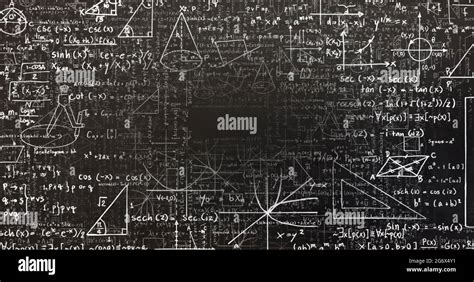Imagen Digital De Ecuaciones Matem Ticas Y Diagramas Que Se Mueven
